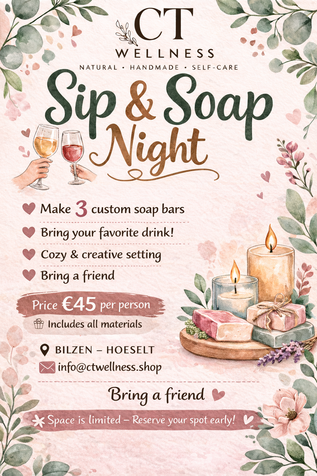 Sip & Soap Night